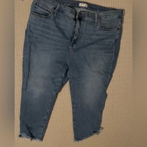 Madewell The Perfect Vintage Jeans crop PLUS
